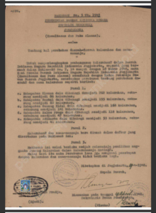 Maklumat No. 5 Th. 1948 Pemerintah Daerah Istimewa Negara Republik Indonesia Jogjakarta (Kasultanan dan Paku Alaman)